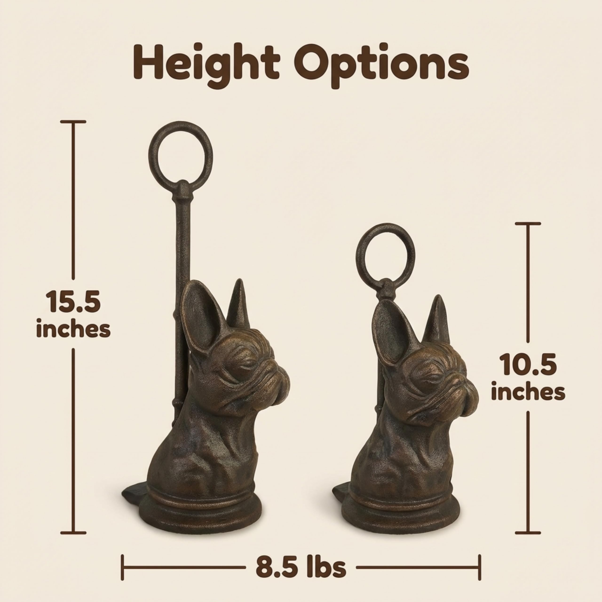 Amazon.com: Lulu Decor, French Bulldog Cast Iron Heavy Door